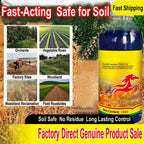 Herbicide Glufosinate Ammonium 10% SL, Herbicide à large spectre à action rapide pour fermes et terres agricoles