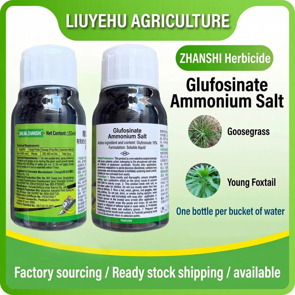 Herbicide Glufosinate Ammonium 10%, Herbicide puissant contre l'herbe résistante