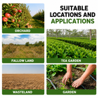 Concentré d'herbicide au glyphosate pour un contrôle efficace des mauvaises herbes - Désherbant systémique pour l'agriculture, le jardin et l'entretien des terrains (Jaune)