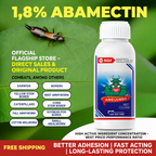 Abamectine 1,8 % EC – Insecticide et miticide pour légumes, fruits et plantes ornementales