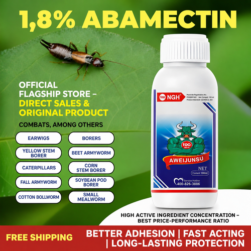 Abamectine 1,8 % EC – Insecticide et miticide pour légumes, fruits et plantes ornementales