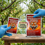 Sel de glyphosate 88,8 % Herbicide à haute concentration pour le contrôle des mauvaises herbes et des racines | Gestion systémique des mauvaises herbes