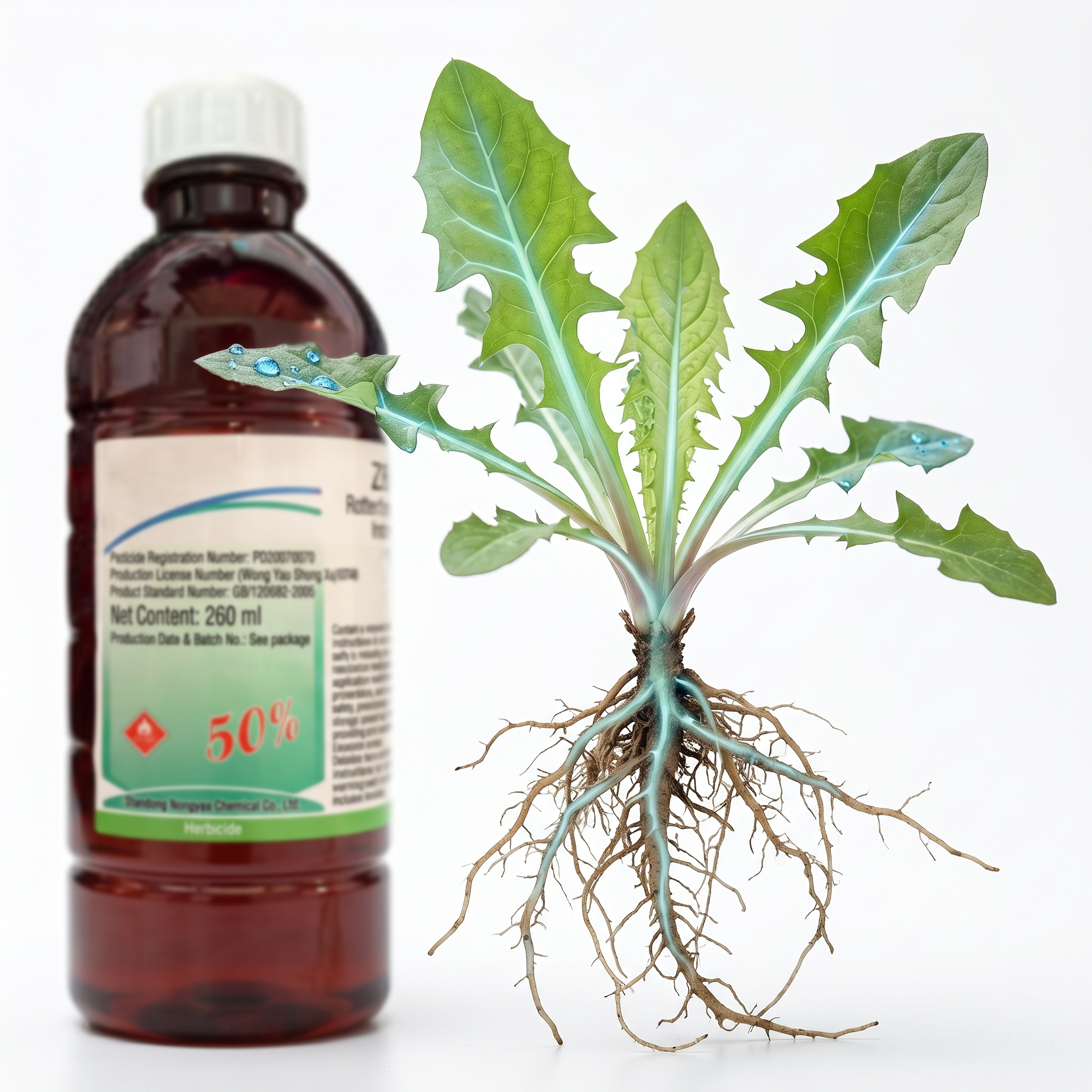 Herbicide glyphosate 50 % pour le contrôle des mauvaises herbes avant germination | Gestion systémique des mauvaises herbes pour les cultures de plein champ