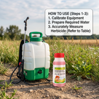 Concentré d'herbicide systémique Glyphosate 30 % SL, contrôle à large spectre des mauvaises herbes pour graminées et dicotylédones
