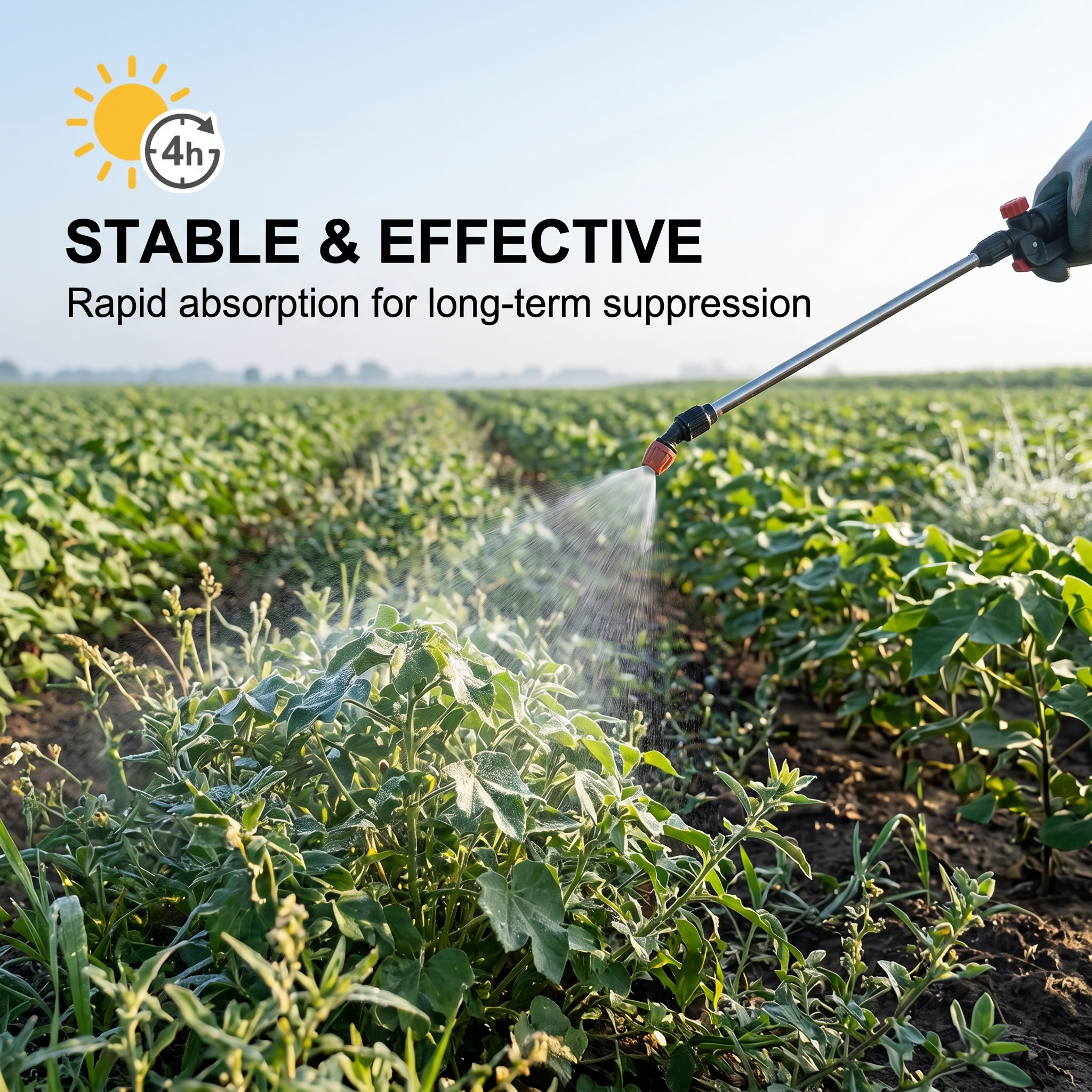 Herbicide Glyphosate Trichloropyridinyl 60 % pour le contrôle des mauvaises herbes de la vigne et des arbustes 100 g | Gestion systémique des mauvaises herbes