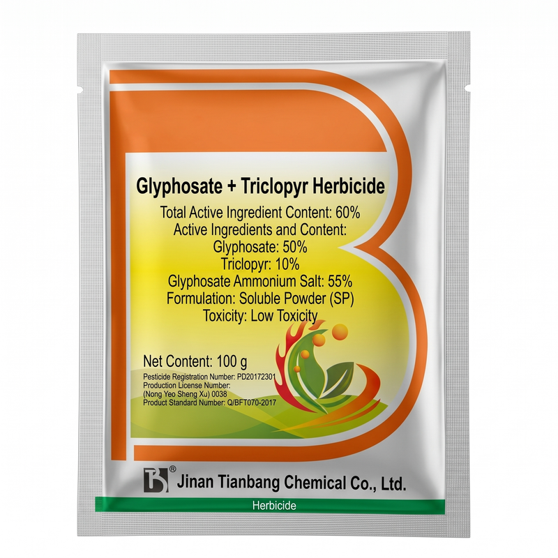 Herbicide Glyphosate Trichloropyridinyl 60 % pour le contrôle des mauvaises herbes de la vigne et des arbustes 100 g | Gestion systémique des mauvaises herbes