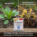 Herbicide granulés solubles au glyphosate pour le contrôle des mauvaises herbes sur friches et agrumes, gestion systémique des mauvaises herbes
