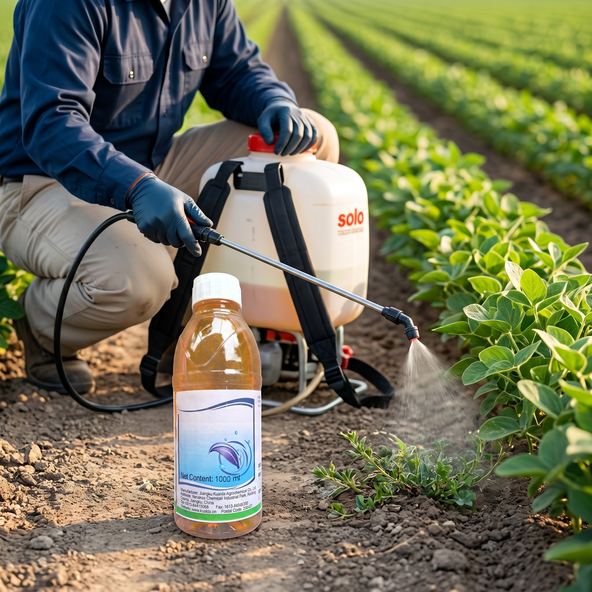 Herbicide au glyphosate d'ammonium 15 % pour le contrôle des herbes et des mauvaises herbes | Gestion systémique non sélective des mauvaises herbes