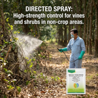 Herbicide à l'acide glyphosate trichloropyrimidinyl 70 % pour le contrôle des mauvaises herbes de la vigne et des arbustes | Gestion systémique des mauvaises herbes
