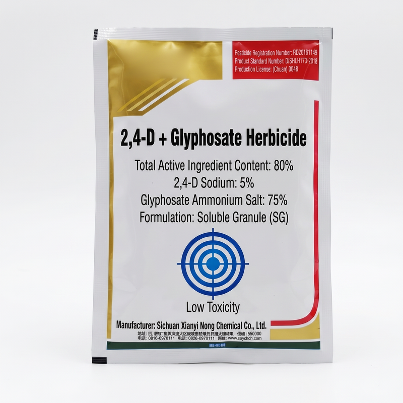 Herbicide granulés solubles au glyphosate pour le contrôle des mauvaises herbes sur friches et agrumes, gestion systémique des mauvaises herbes