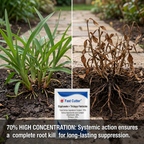 Herbicide Glyphosate Triclopyr 70 % pour le contrôle des mauvaises herbes non agricoles 100 g Gestion systémique des mauvaises herbes