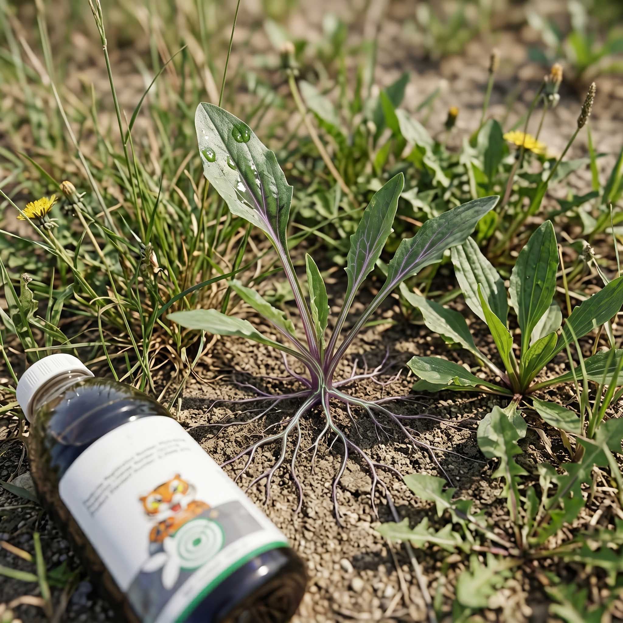 Herbicide glyphosate 10 % pour désherbage des vergers et contrôle des friches | Solution systémique de gestion des mauvaises herbes