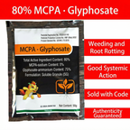 Herbicide SG MCPA Sodium 5 % + Glyphosate Ammonium 75 % pour le contrôle systémique des mauvaises herbes dans les champs agricoles