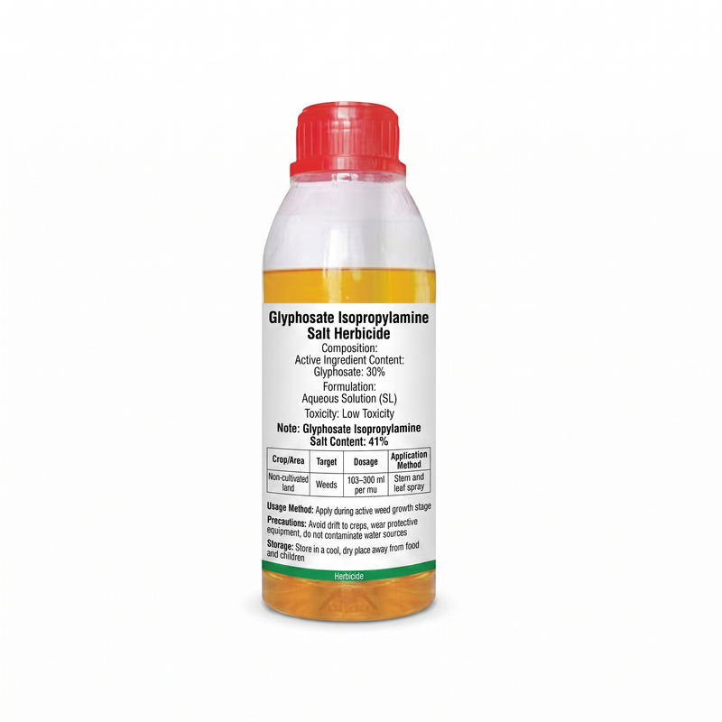 Sel d'isopropylamine de glyphosate 41 % Herbicide, solution de contrôle systémique des mauvaises herbes à large spectre