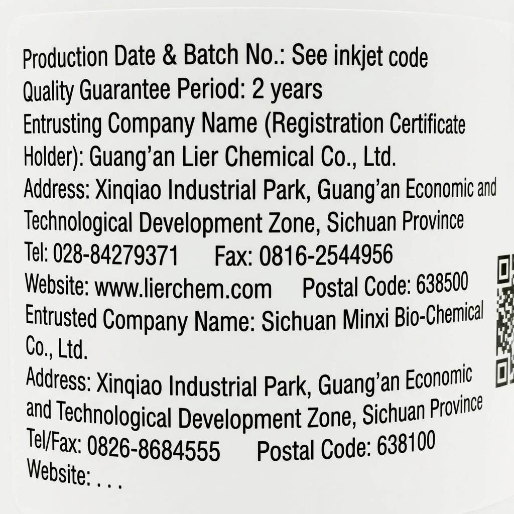 Herbicide Glufosinate Ammonium 10% SL, Herbicide à large spectre à action rapide pour terres non cultivées, vergers et plantations de thé